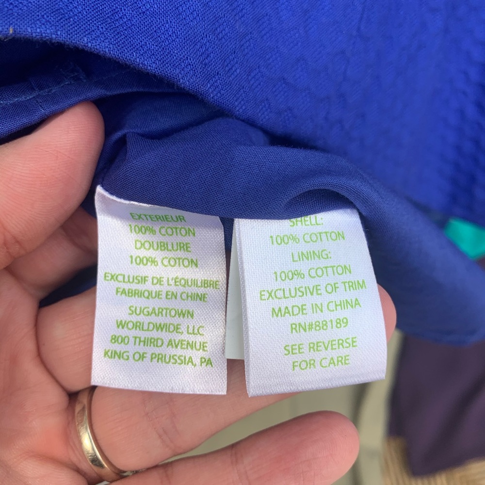 Lilly Pulitzer Gold Embroidered Dress 2 - Picture 9 of 9